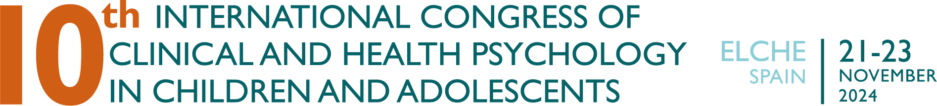 10th International Congress of Clinical and Health Psychology in Children and Adolescents